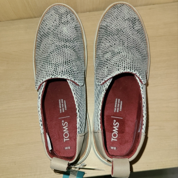 🦄SOLD🦄NEW AUTHENTIC TOMS WOMEN'S PAXTON Water Resistant Slip-On Sneakers - Picture 5 of 6